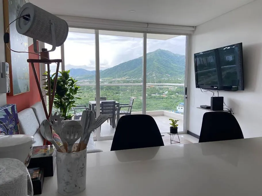 Apartamento Modern Well-Equipped 4 Ppl Condo/5 Min Beach Walk Santa Marta  Colombia