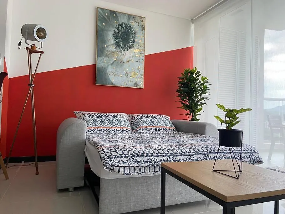 Apartamento Modern Well-Equipped 4 Ppl Condo/5 Min Beach Walk Santa Marta